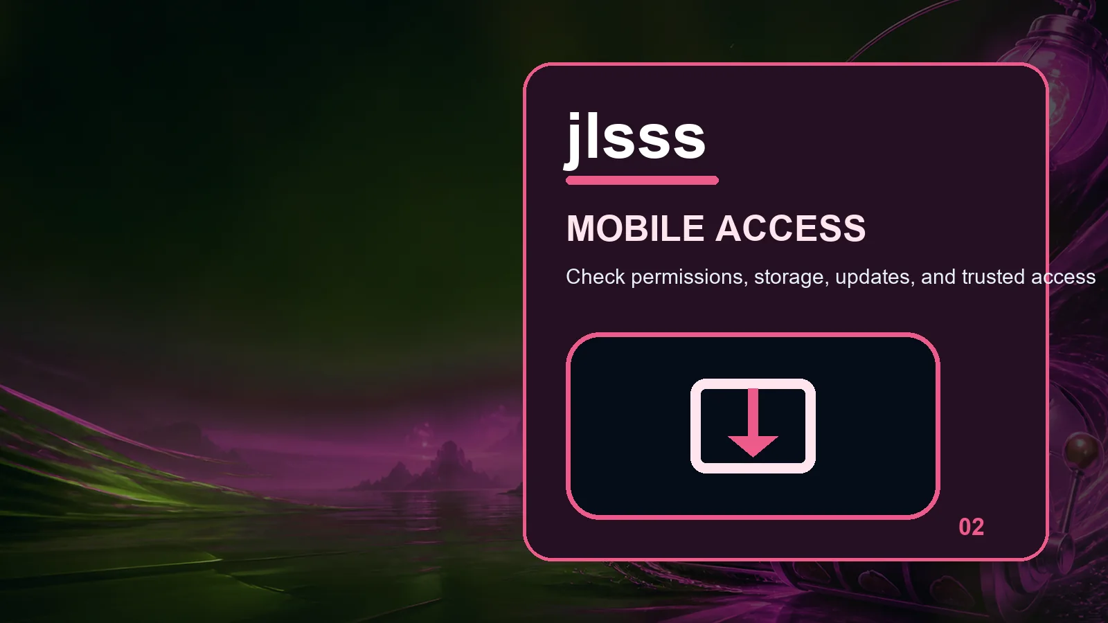 jlsss download full-width visual guide 2